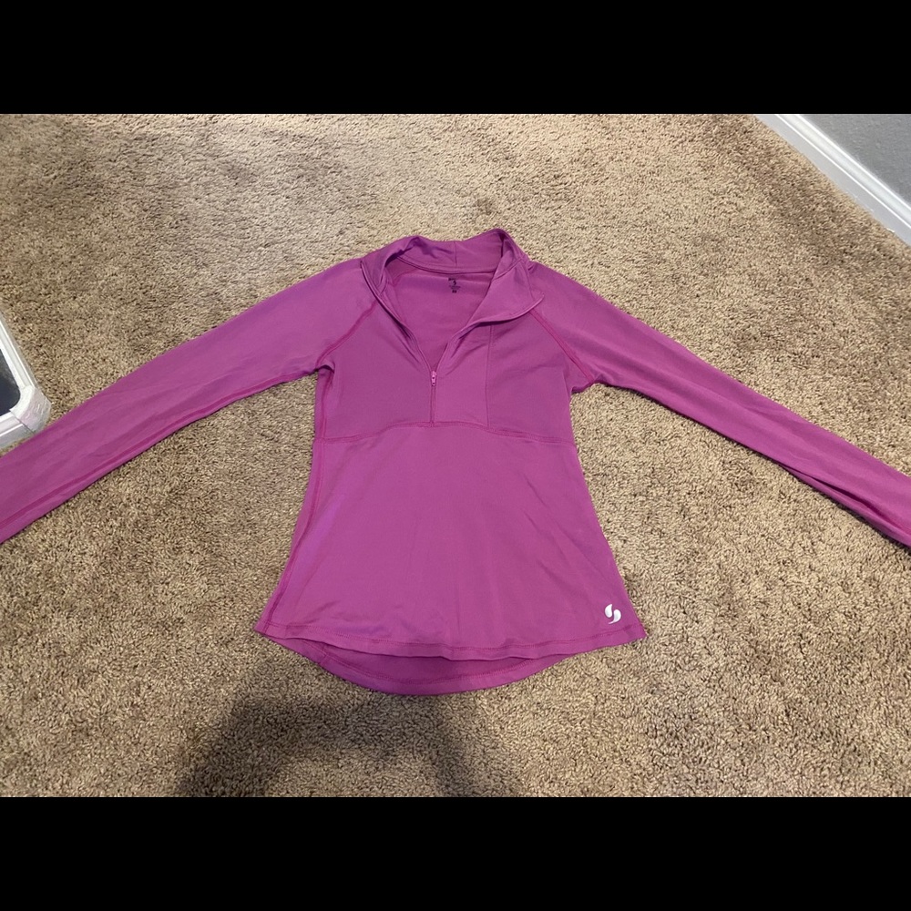 Soffe XS athletic quarter zip up